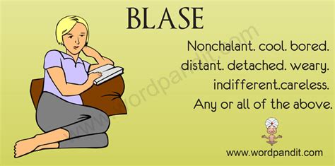 Blasé Definition & Meaning